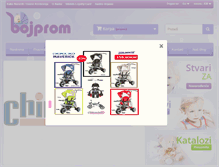 Tablet Screenshot of bojprom.com